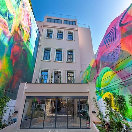 Hellenic Vibes Smart Hotel Atene Esterno foto The entrance to the gallery