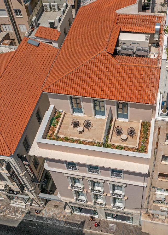 Hellenic Vibes Smart Hotel Atene Esterno foto Rooftop ventilation