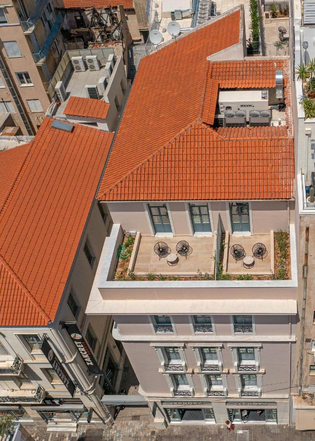 Hellenic Vibes Smart Hotel Atene Esterno foto Terra-cotta roofing tiles in Athens, Greece